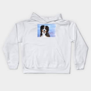 Dog 125 Bernese Mountain Kids Hoodie